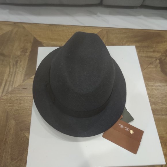 Loro Piana Rabbit Hair Trilby style Hat size L (58) New $930.00 main image 5